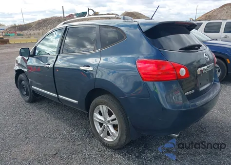 2013 Nissan Rogue Sv from USA, damaged, VIN JN8AS5MV7DW641574